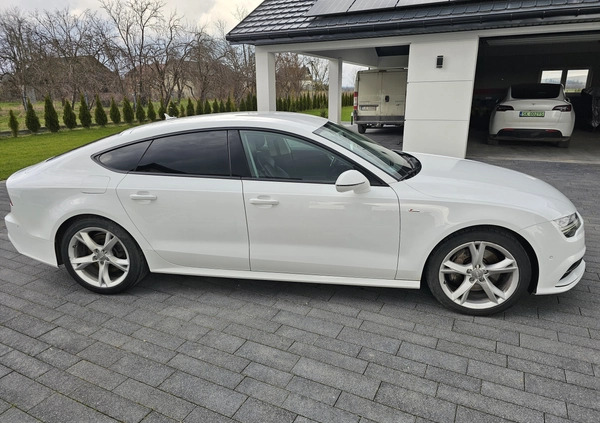 Audi A7 cena 114900 przebieg: 171000, rok produkcji 2015 z Małogoszcz małe 106